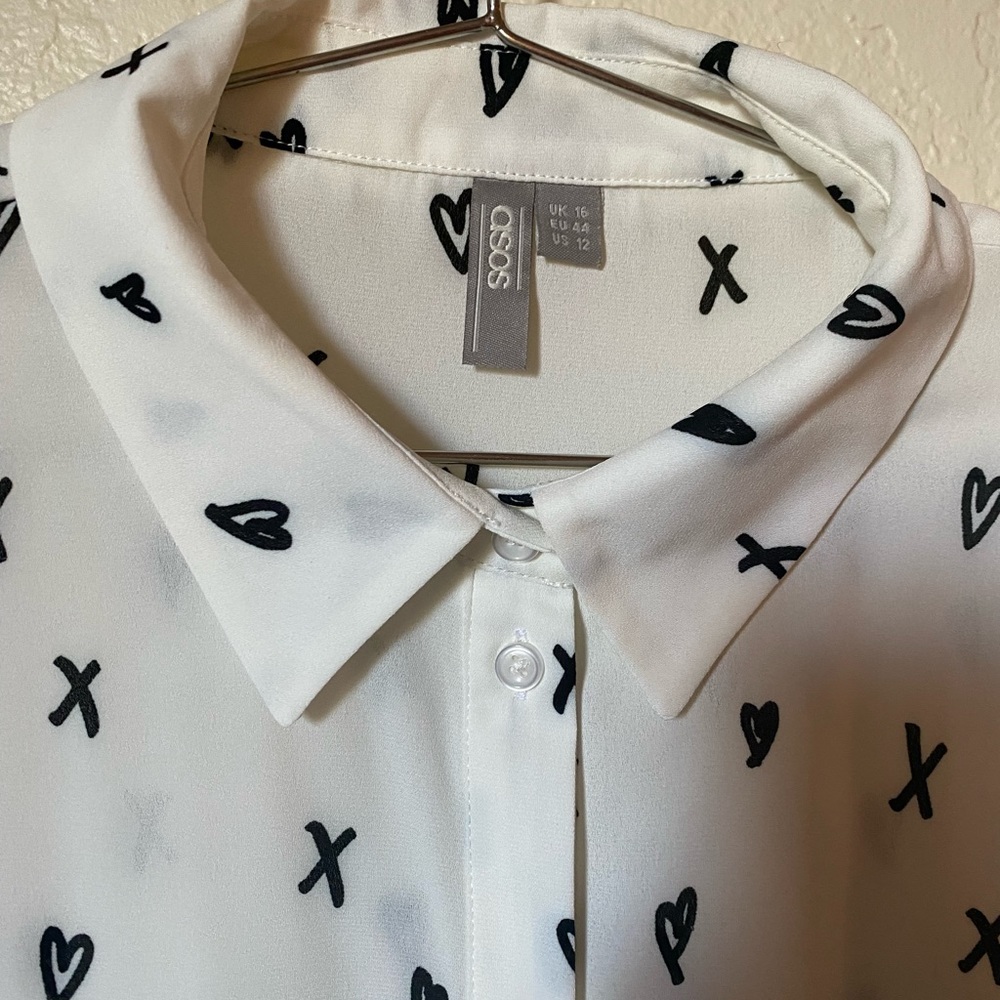 ASOS XOXO Button Up Shirt 14
